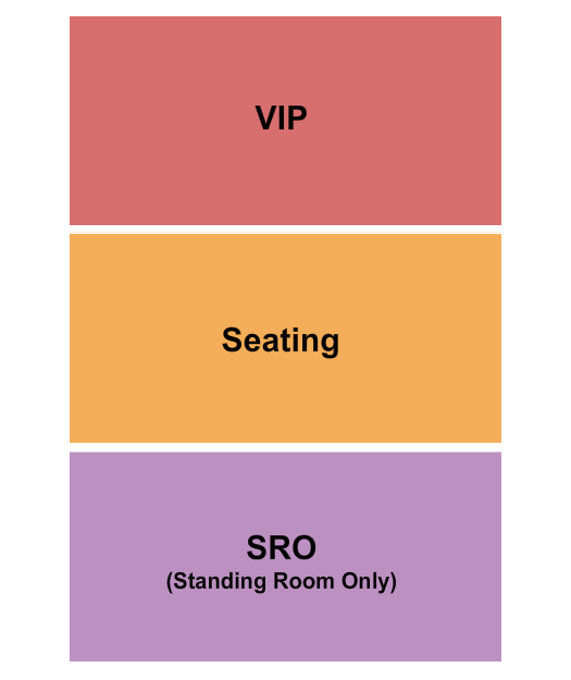 Adams County Fair Grounds - CO VIP/Seated/SRO Seating Chart