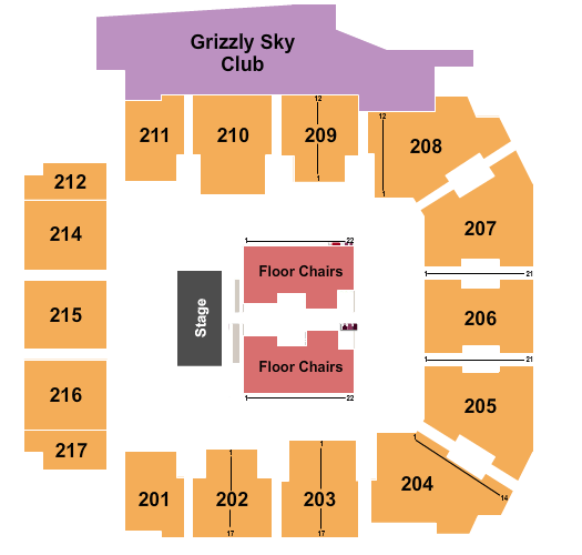 Adams Event Center Casting Crowns Seating Chart