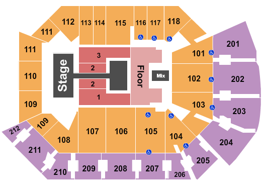 Addition Financial Arena Atif Aslam Seating Chart