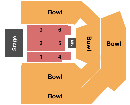 Addition Financial Arena Endstage GA Bowl Seating Chart
