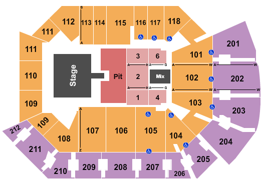 Addition Financial Arena Seating Chart