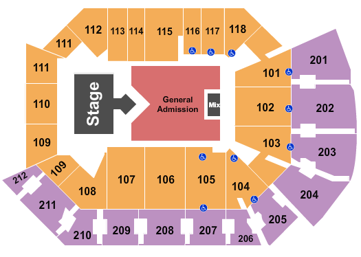 Addition Financial Arena Sexyy Red Seating Chart