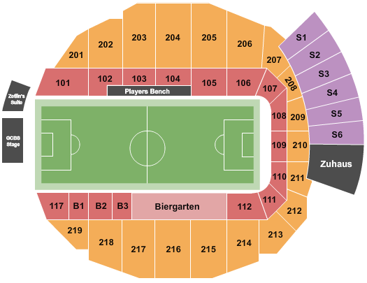 Adirondack Bank Center at Utica Memorial Auditorium Soccer Seating Chart