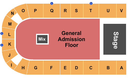 Affinity Place The Offspring Seating Chart