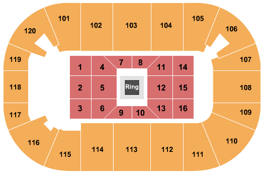 Agganis Arena Boxing Seating Chart