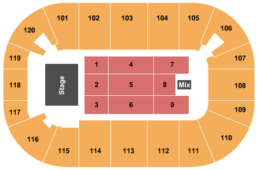 Agganis Arena Camilo Seating Chart