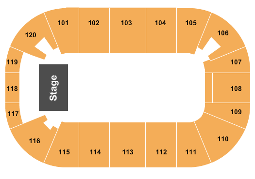 Agganis Arena Celebration of BU Seating Chart