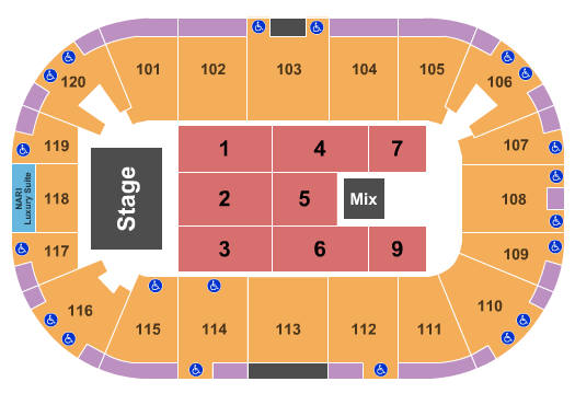 Agganis Arena Endstage 4 Seating Chart