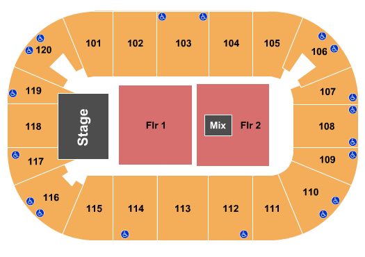 Agganis Arena HAIM Seating Chart