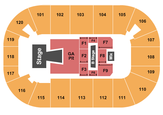 Agganis Arena Hillsong United Seating Chart