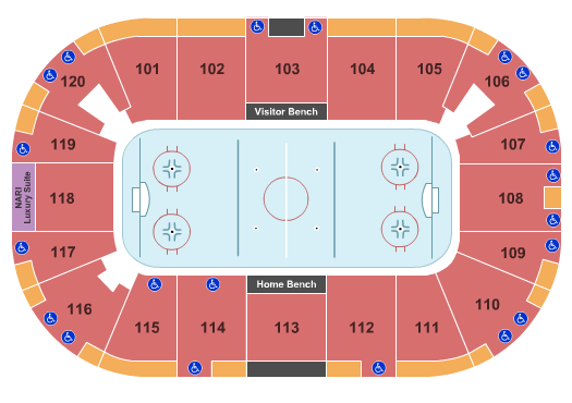 Agganis Arena Hockey Seating Chart