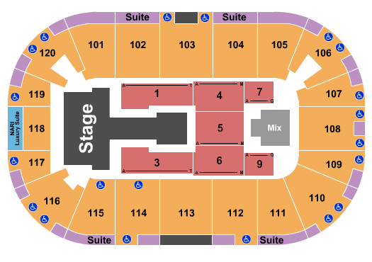 Agganis Arena JJ Lin Seating Chart