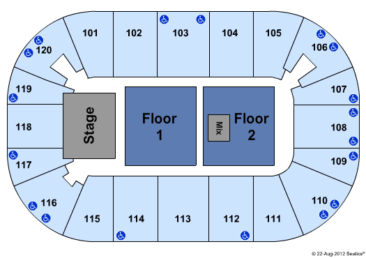 Agganis Arena Jack White Seating Chart