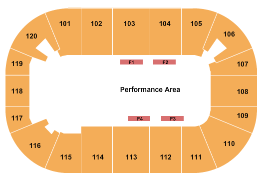 Agganis Arena Jurassic World Seating Chart