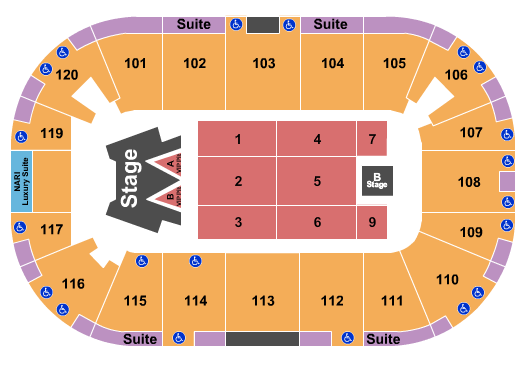 Agganis Arena Maluma Seating Chart