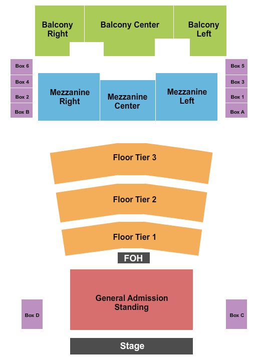 Agora Theatre Endstage 4 Seating Chart