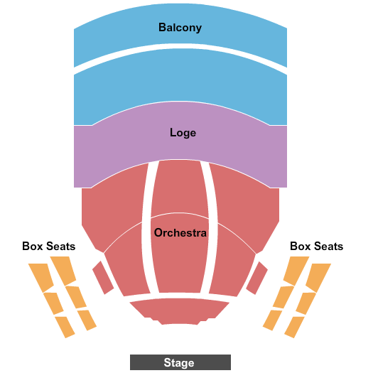 Agora Theatre Standard Seating Chart