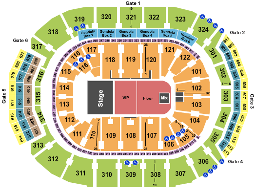 Scotiabank Arena G Dragon Seating Chart