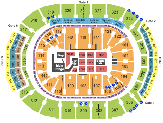 Scotiabank Arena Iggy Azalea Seating Chart