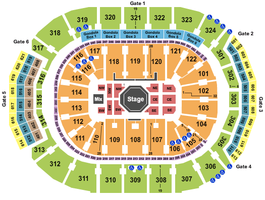 Scotiabank Arena Jay Z Seating Chart