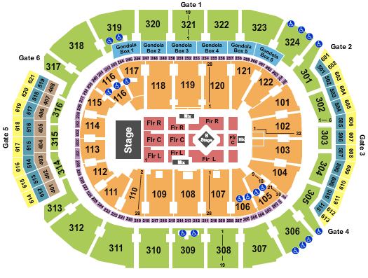 Scotiabank Arena Lorde Seating Chart