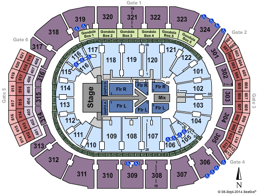 Scotiabank Arena Maroon 5 Seating Chart