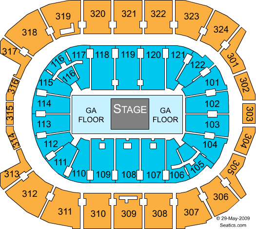 Scotiabank Arena Metallica Seating Chart