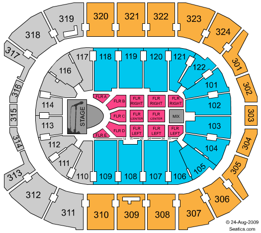 Scotiabank Arena SYTYCD (CONSULT MAPS TEAM BEFORE USING) Seating Chart
