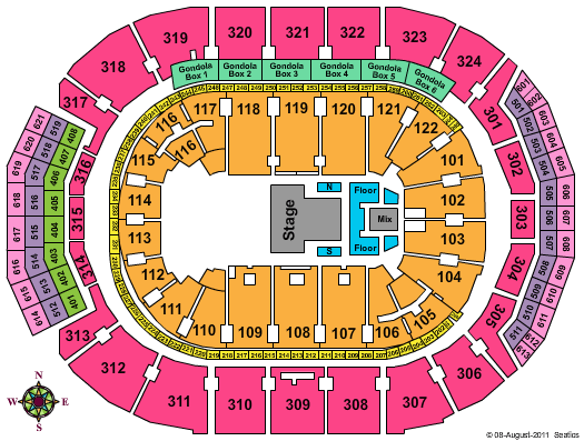 Scotiabank Arena SYTYCD Seating Chart