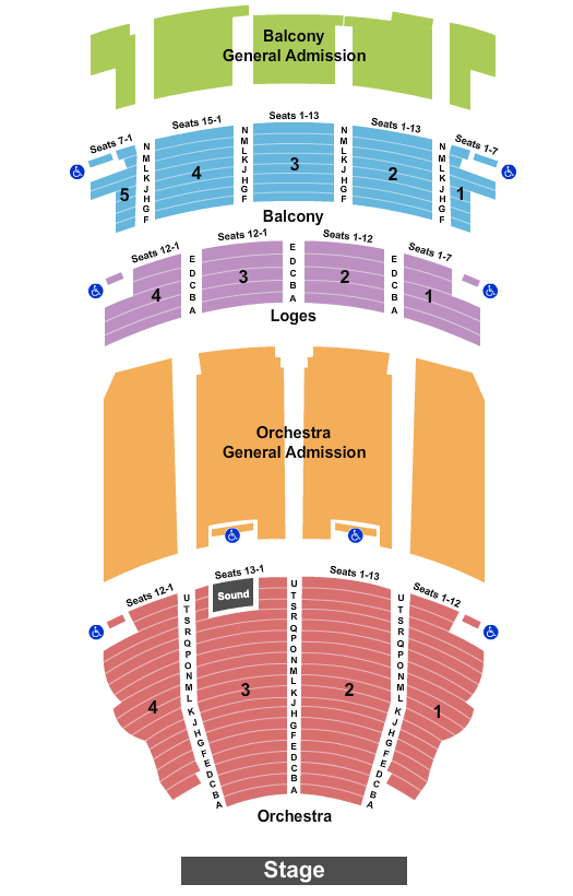 Akron Civic Theatre Seating Chart & Maps Akron