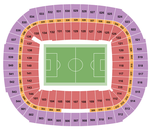 Al-Bayt Stadium Soccer Seating Chart
