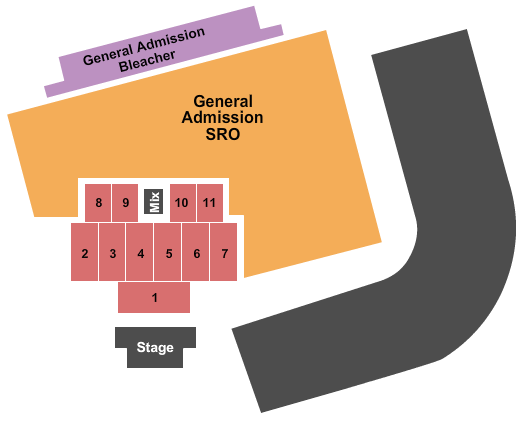 Al Lang Stadium 3 Doors Down Seating Chart
