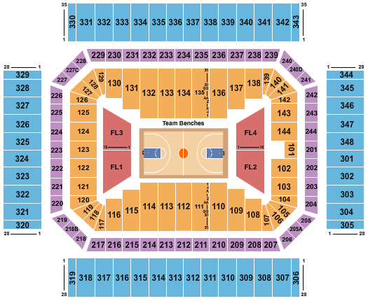 Alamodome Basketball 2 Seating Chart