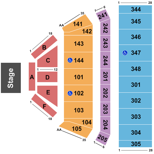 Alamodome Freestyle Explosion Seating Chart