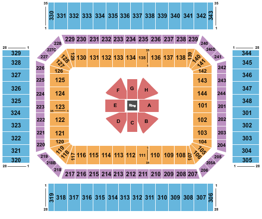 Alamodome Premier Boxing Champions: Davis v Santa Cruz Seating Chart