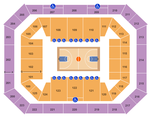 Alaska Airlines Center Basketball Seating Chart