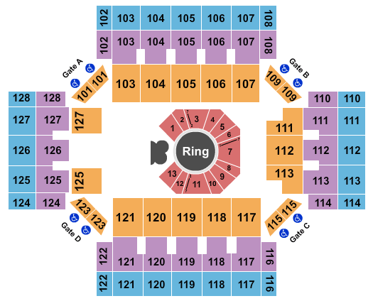 Albany Civic Center Big Apple Circus Seating Chart