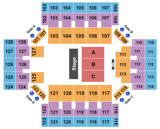 Albany Civic Center Casting Crowns Seating Chart