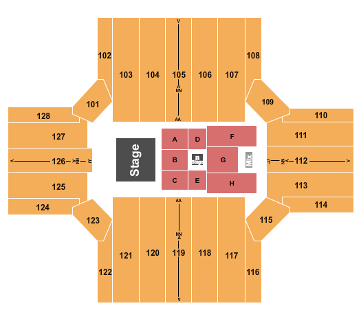 Albany Civic Center Seating Chart