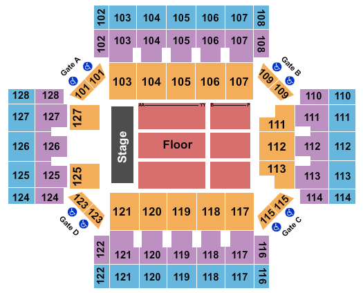 Albany Civic Center Gucci Mane Seating Chart