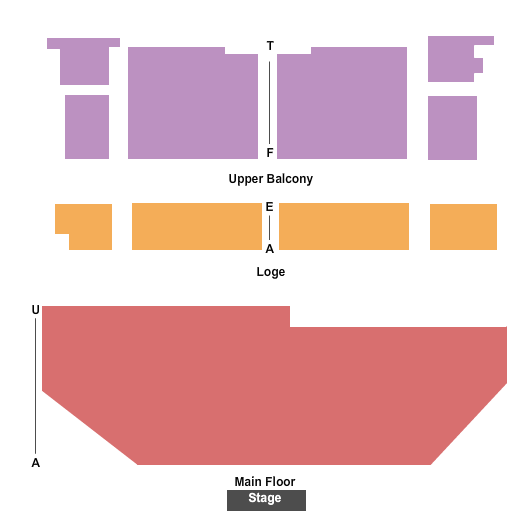 Alberta Bair Theater End Stage Seating Chart