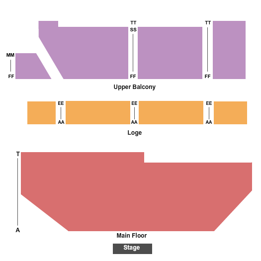 Alberta Bair Theater Endstage 2 Seating Chart