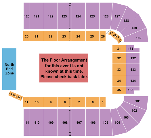 Albertsons Stadium Generic Floor Seating Chart