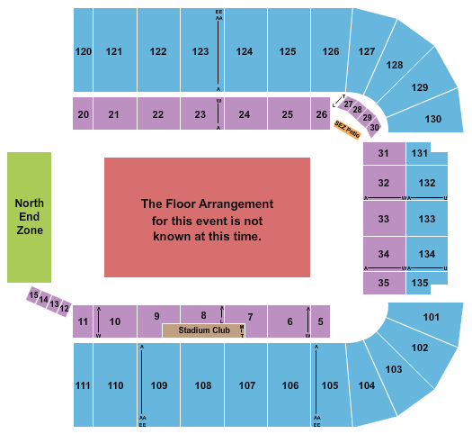 Albertsons Stadium Next Event Seating Chart