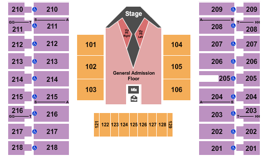 Alerus Center Carrie Underwood Seating Chart