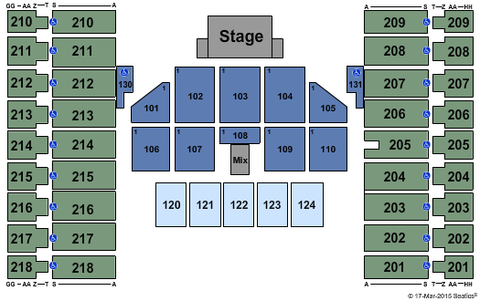 Alerus Center Eagles Seating Chart