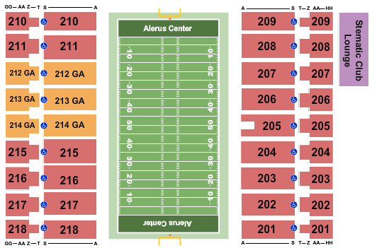 Alerus Center Grand Forks Nd Seating Chart