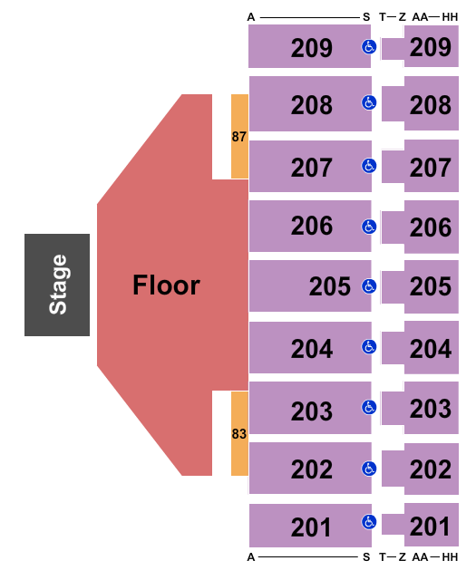 Alerus Center Papa Roach Seating Chart