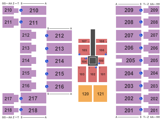 Alerus Center WWE Seating Chart