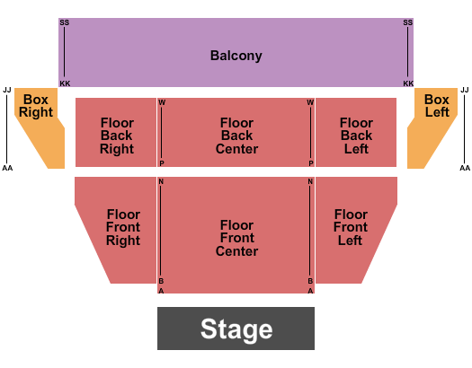Alexandria Area High School Performing Arts Center Endstage Seating Chart